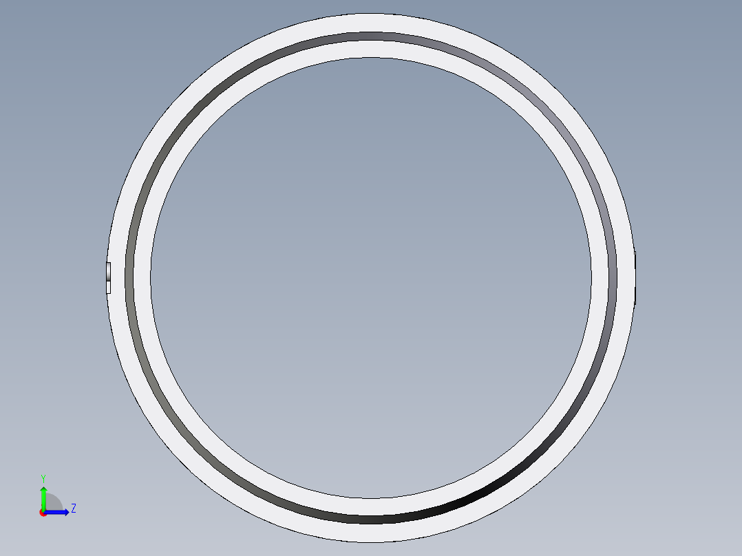 卡套式工业通用硬管接头EO_Progressive_ring_DPR25S71X左视图