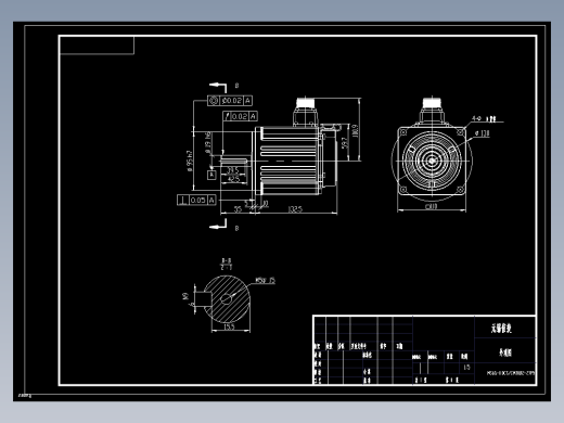 电机MS6G-110CM30B2-41P5