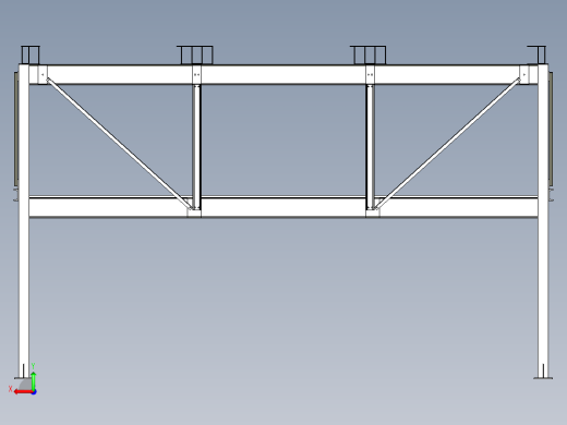 三层链条式升降横移立体车库后视缩略图