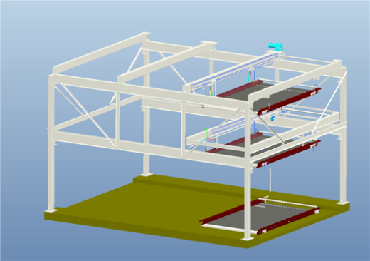 三层链条式升降横移立体车库缩略图