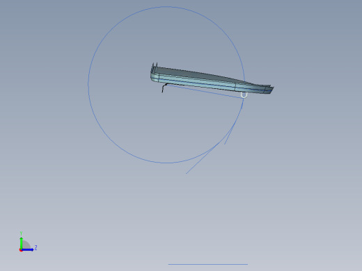 汽车引擎盖--igs左视缩略图