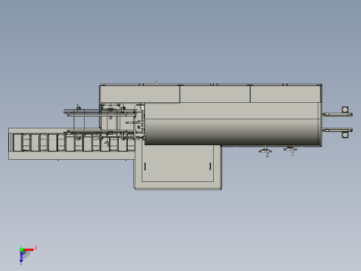 高速连续装盒机俯视缩略图