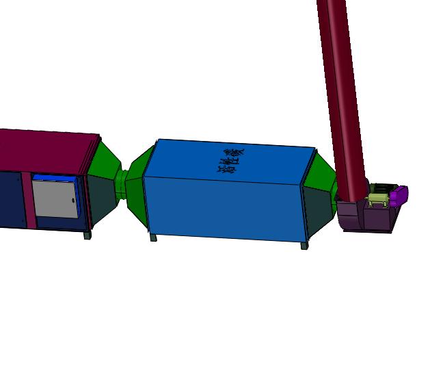 水浓解喷淋高能离子光氧除臭一体机