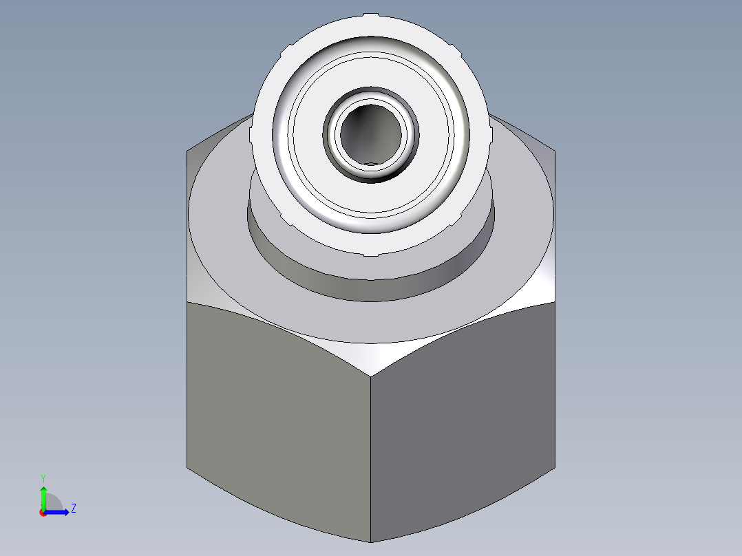 0C43系列-24°重型45°头左视图
