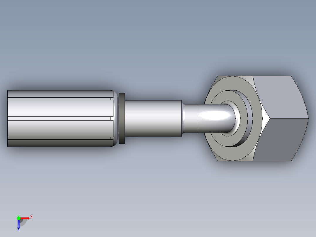 0C43系列-24°重型45°头俯视图