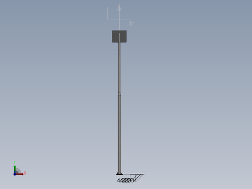 灯柱前视缩略图