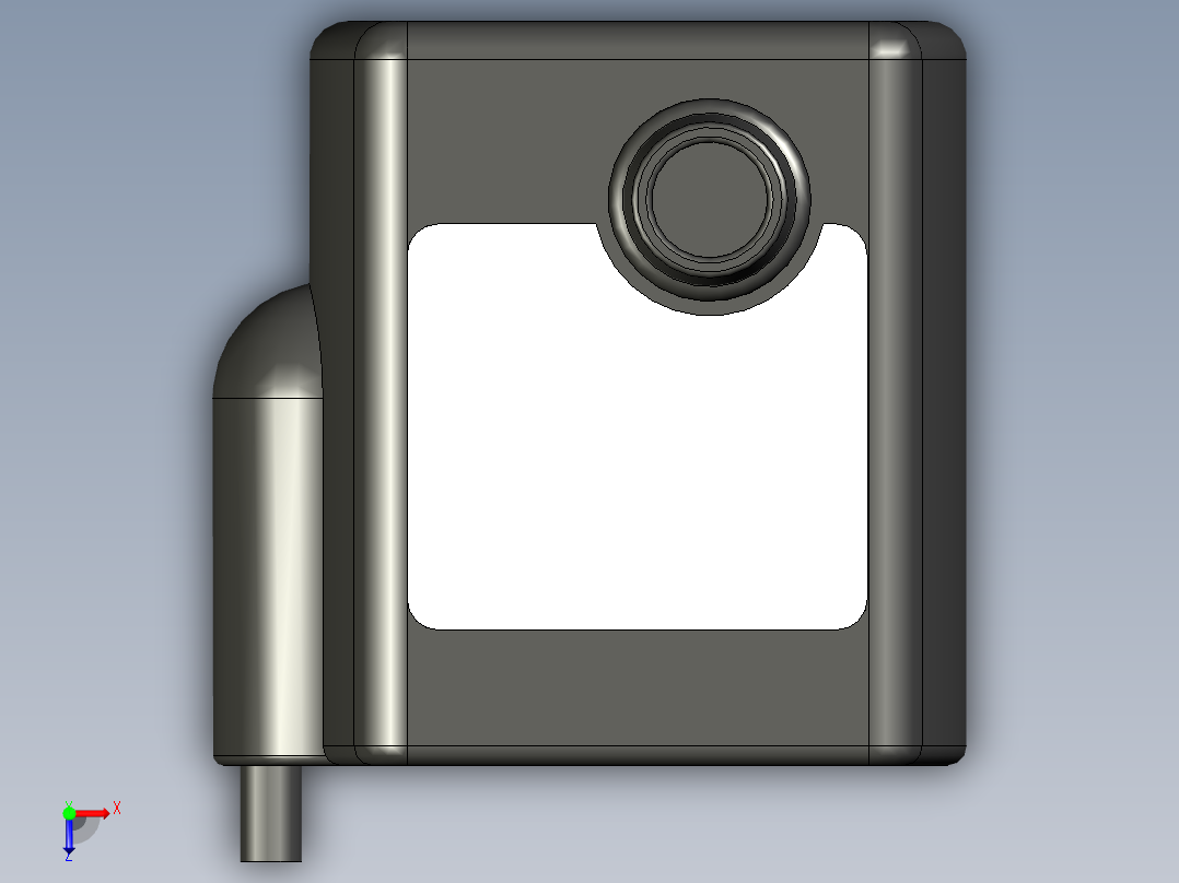 ad 102t-12V 110毫安无刷DC泵俯视图