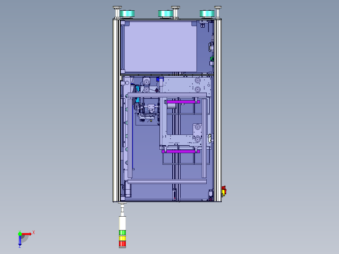 PCB 线路板清洁设备22俯视图