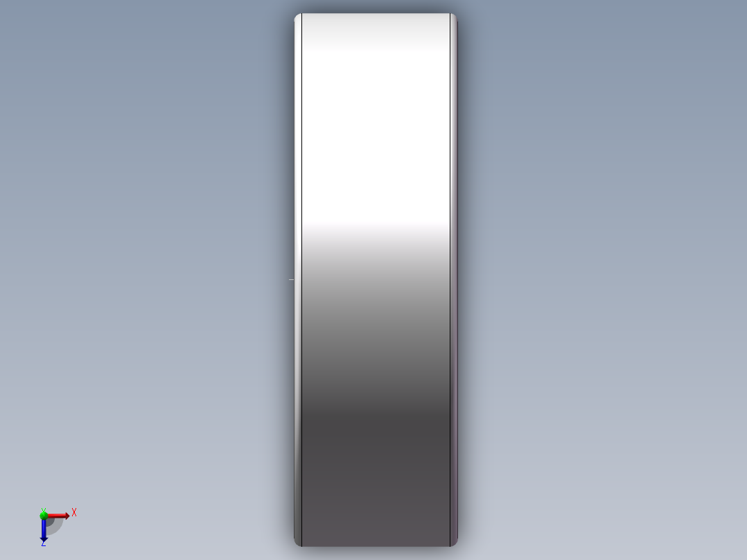 国产微型球轴承 NSK 695ZZ俯视图