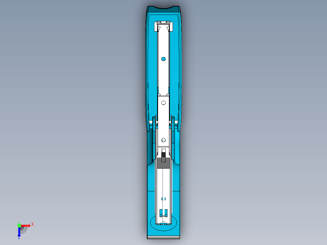 订书机(9)俯视图