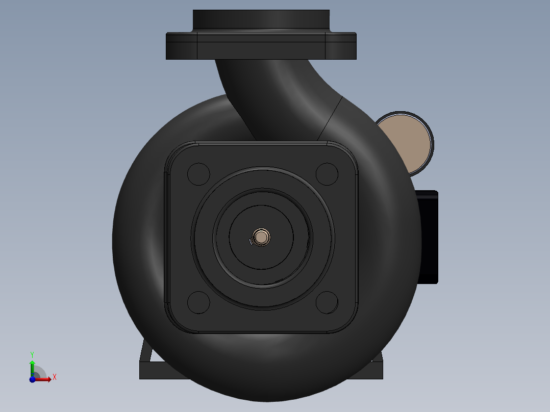 泵、水泵(47)前视图