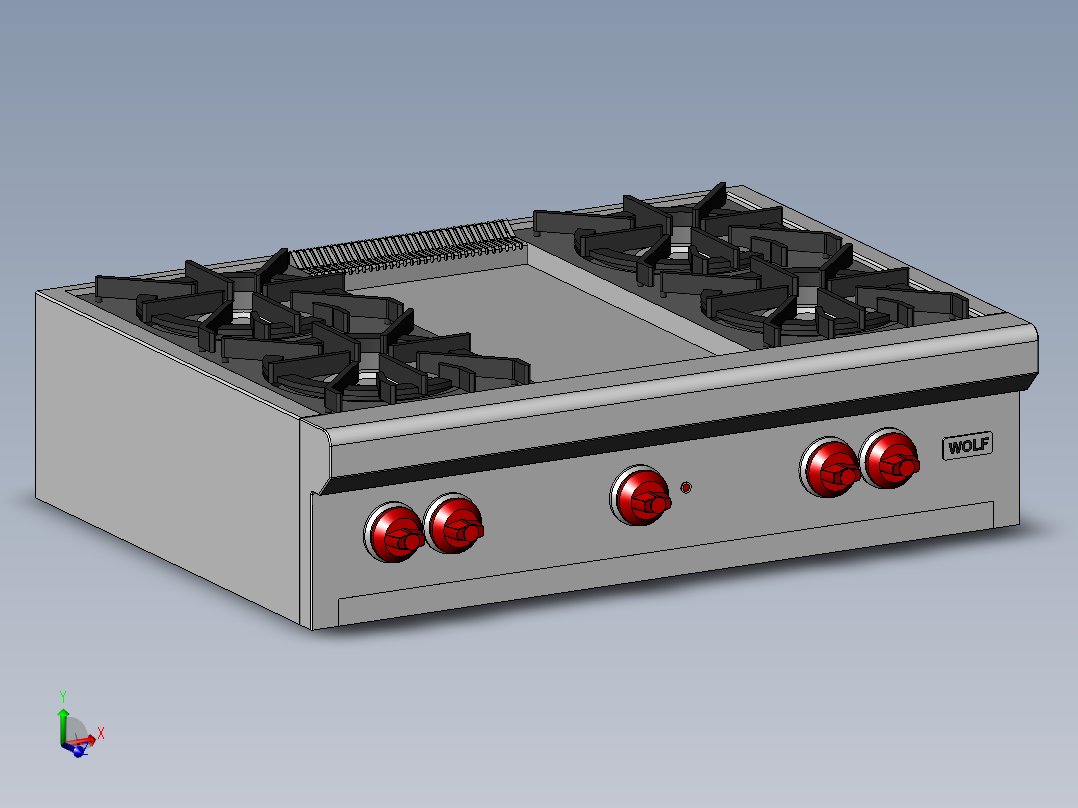 A2004480-狼 RT364G 燃气灶