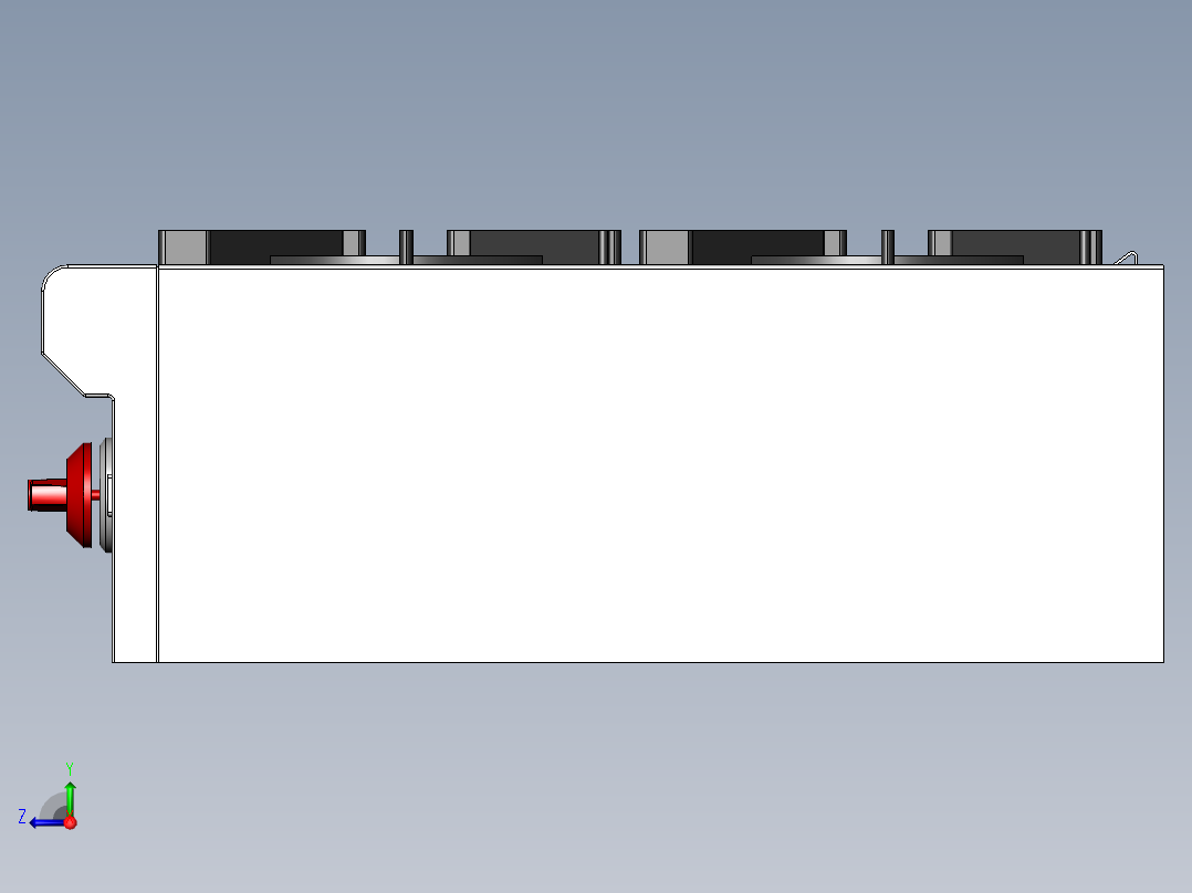 A2004480-狼 RT364G 燃气灶右视图