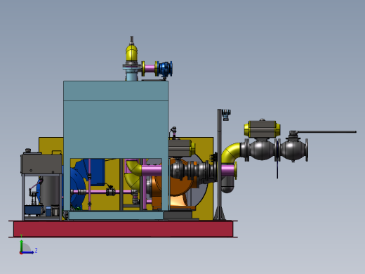 冷水机组左视缩略图