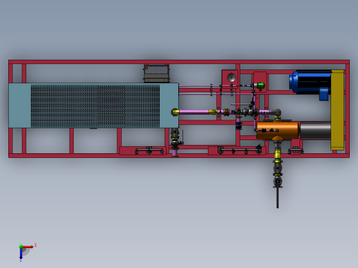 冷水机组俯视缩略图
