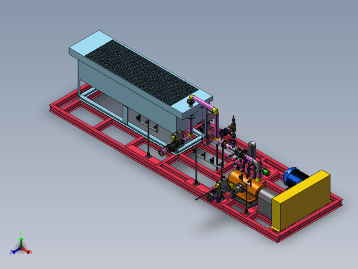 冷水机组正等轴测缩略图