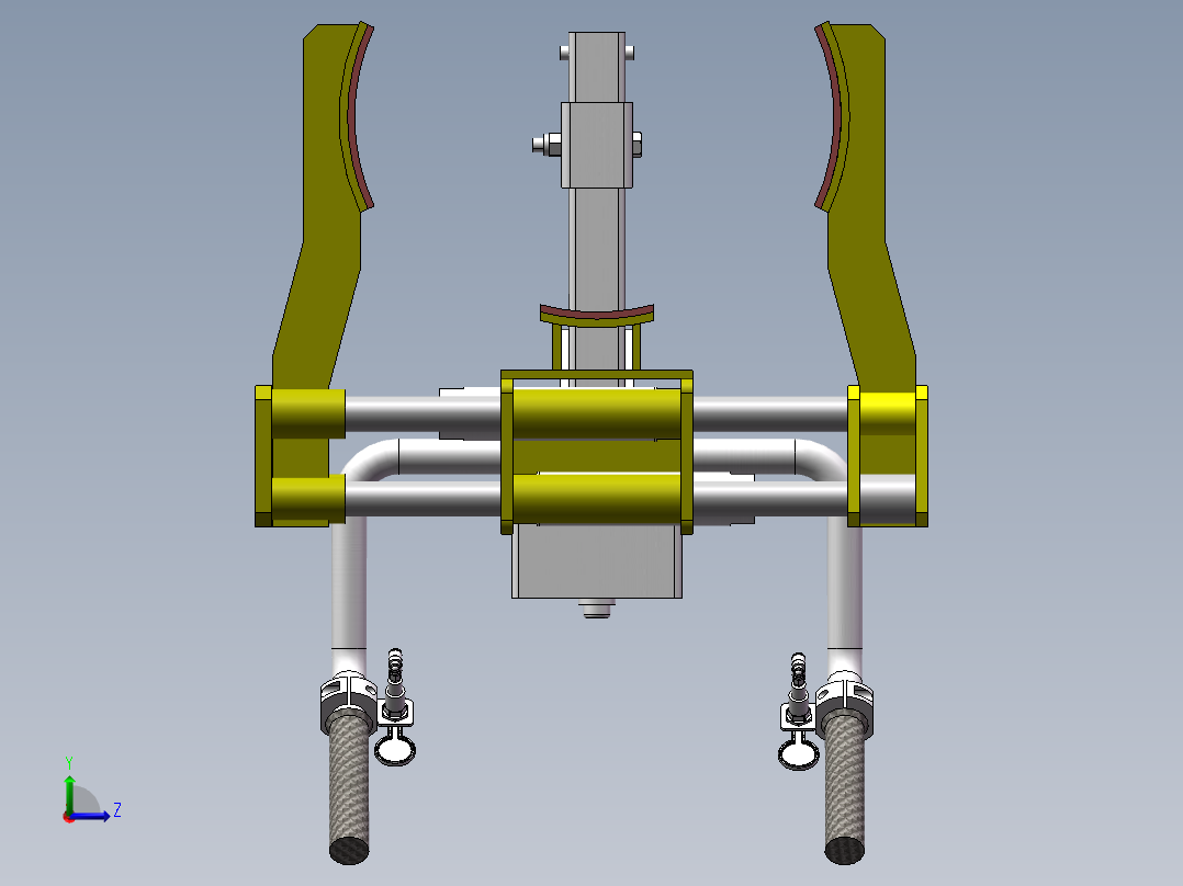 吊装圆柱形夹具 672069左视图