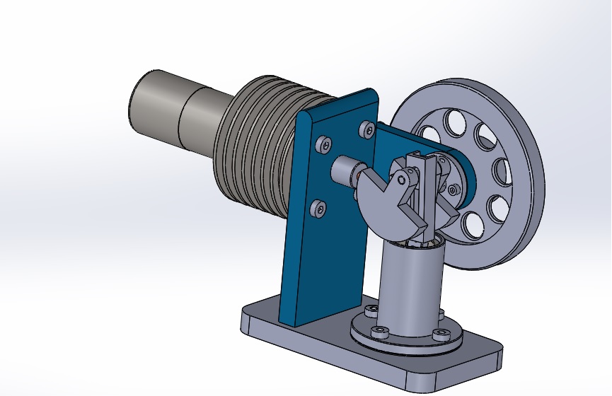 斯特林发动机结构设计 249676