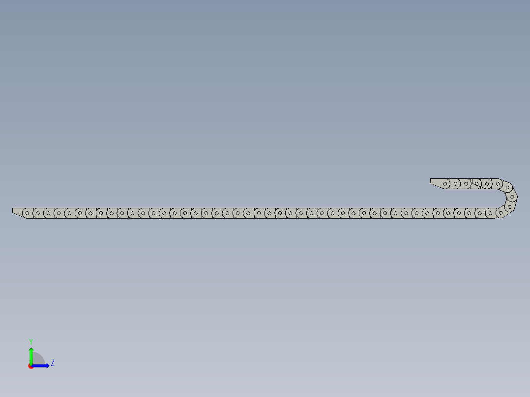 VAC32-F40-R28-N55-VDC32拖链左视图