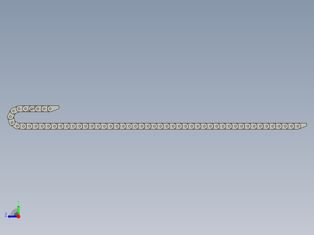 VAC32-F40-R28-N55-VDC32拖链右视图