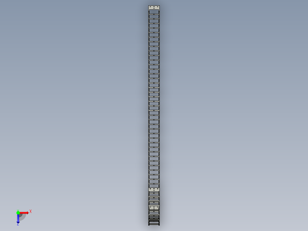 VAC32-F40-R28-N55-VDC32拖链俯视图