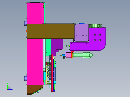 自动化检测打螺丝的装置左视缩略图