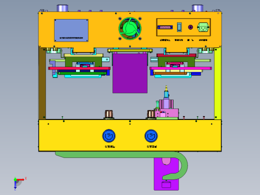 自动化检测打螺丝的装置俯视缩略图