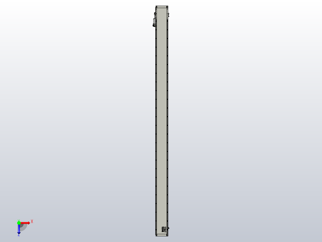 直驱直线电机轴TPA-LNP2-170-35C2-1-L2940-3-C-05-N3俯视图