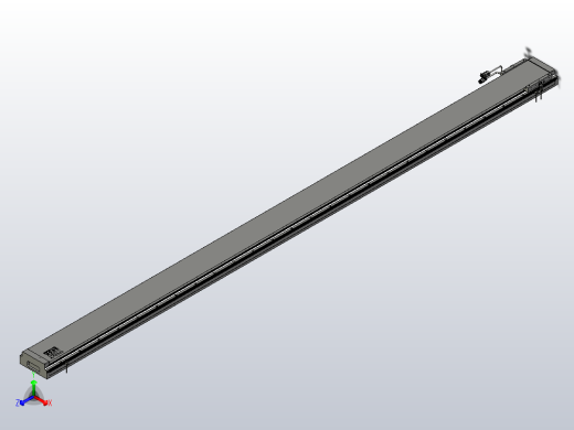 直驱直线电机轴TPA-LNP2-170-35C2-1-L2940-3-C-05-N3正等轴测缩略图