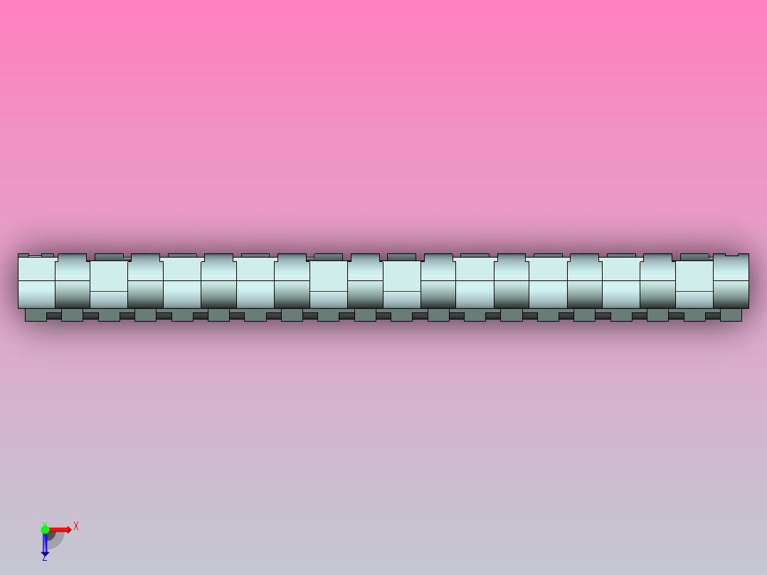 YS300-11-W170-C1网带链俯视图