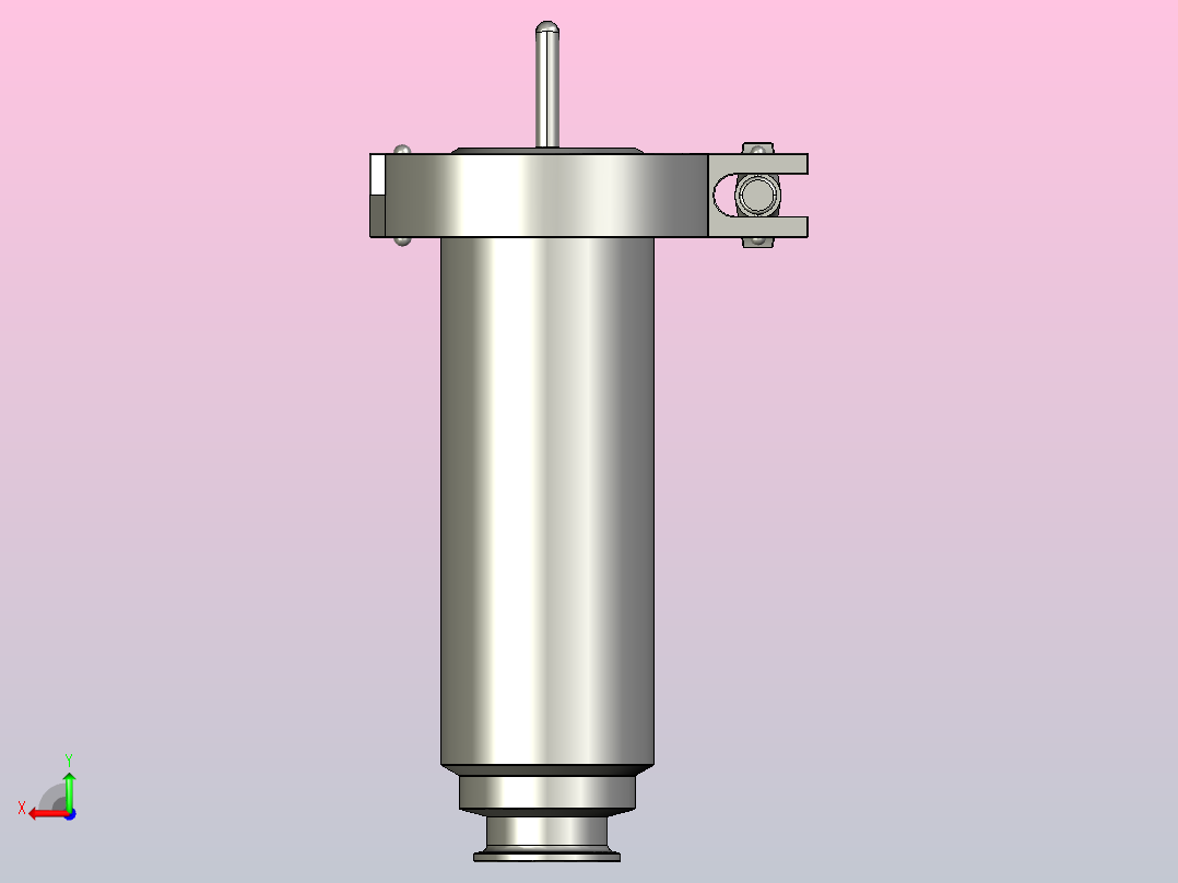 90°卡式过滤器[1539300 0200]后视图
