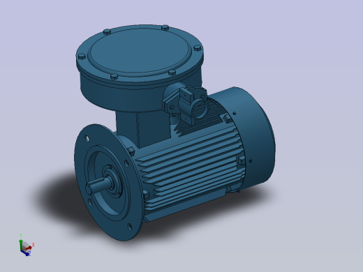 三相异步电动机YBX3-80M-(2.4.6.8)-B5安装