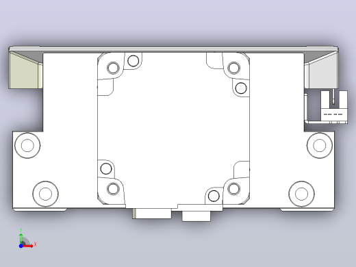 滚珠丝杠直线轴内置导轨TPA-GCR-170-2510C-L150-M-M75-N3前视缩略图