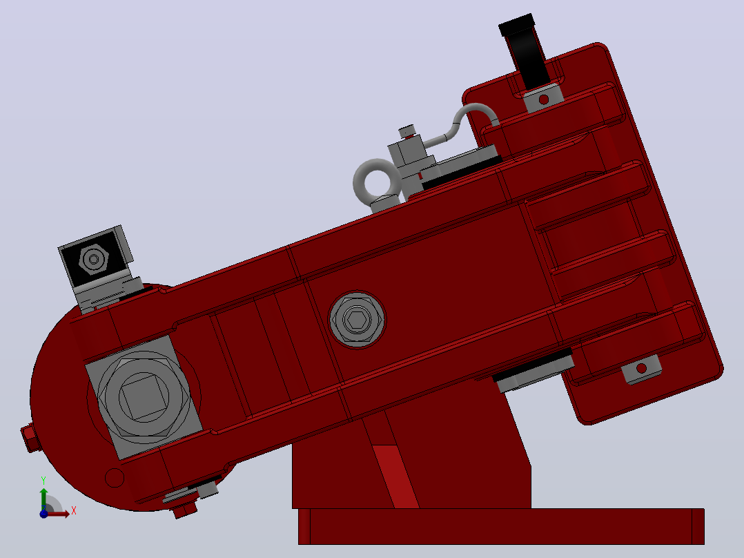 SBD-A安全制动器_SBD315-A-1000×36ⅡRL.WL.CL前视图