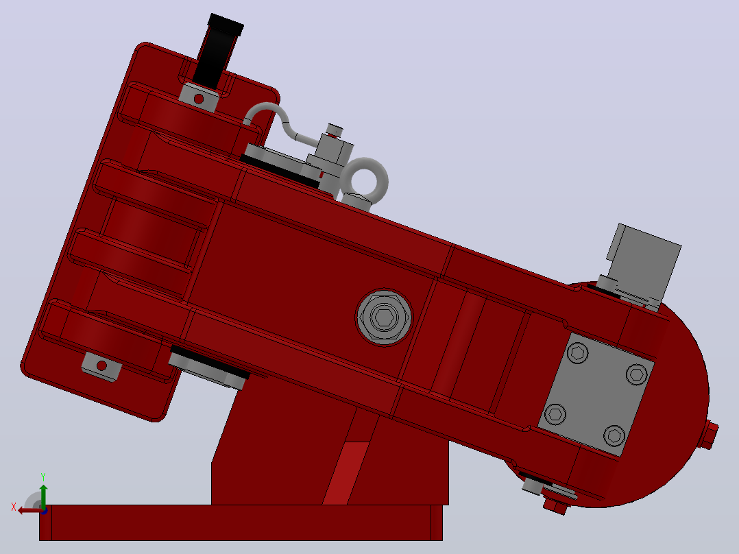 SBD-A安全制动器_SBD315-A-1000×36ⅡRL.WL.CL后视图