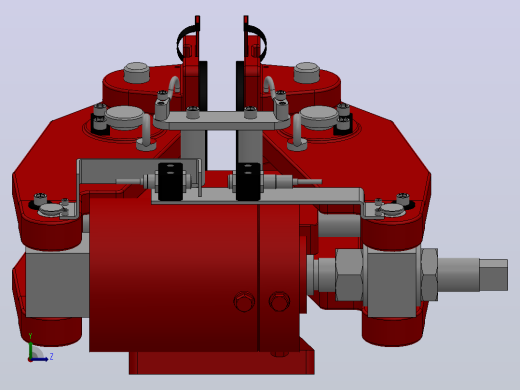 SBD-A安全制动器_SBD315-A-1000×36ⅡRL.WL.CL左视缩略图