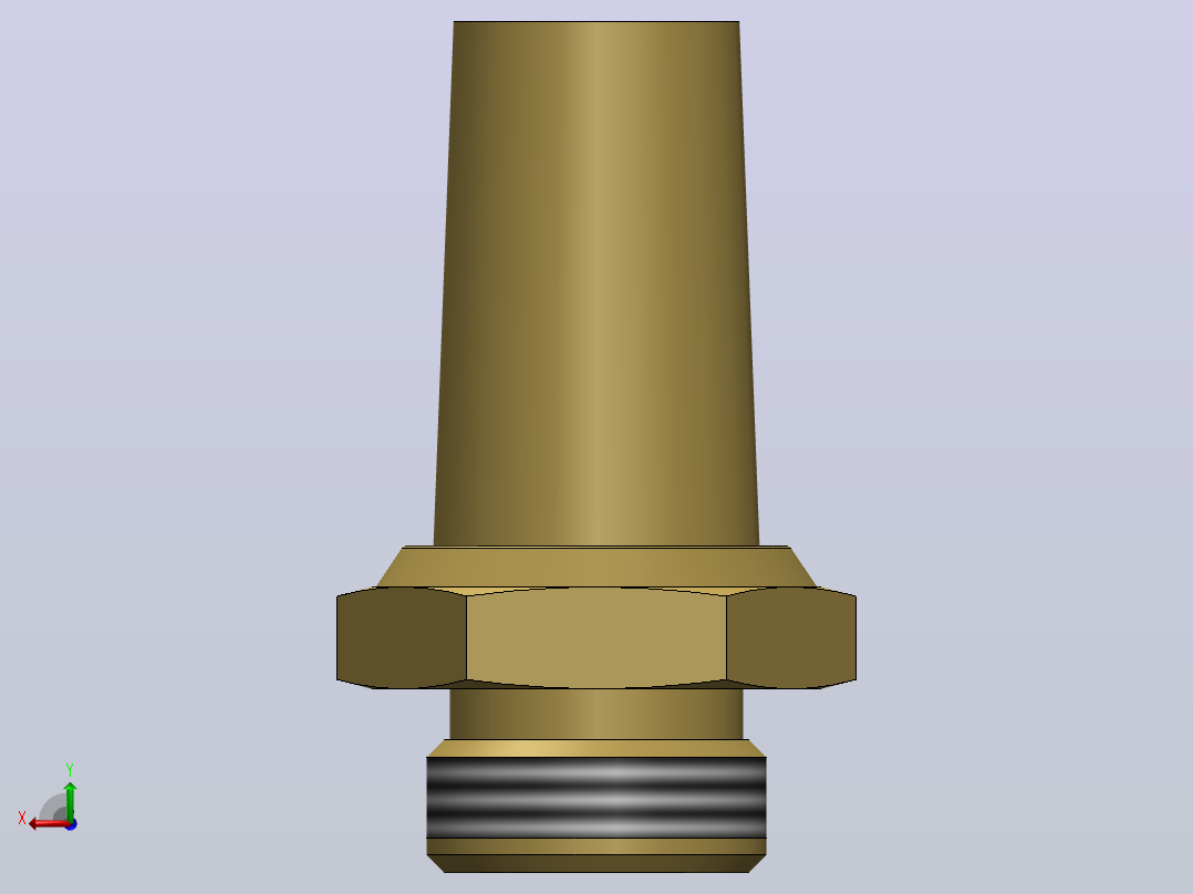 3-8″消音器后视图