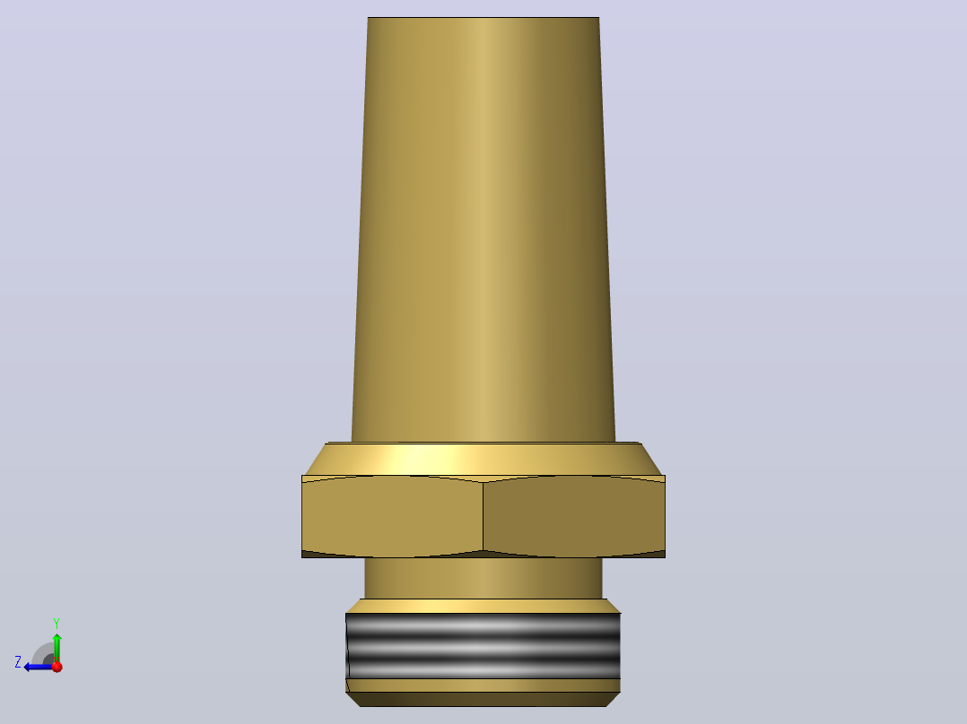 3-8″消音器右视图
