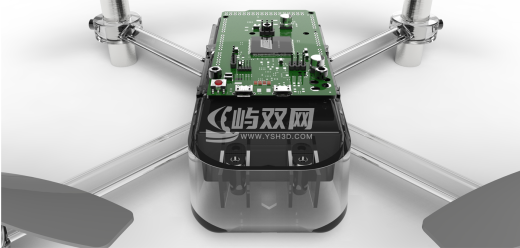 无人机3D模型缩略图
