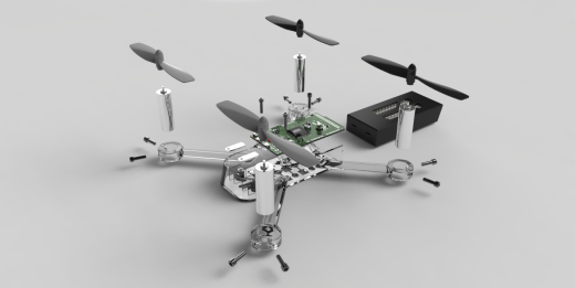 无人机3D模型缩略图