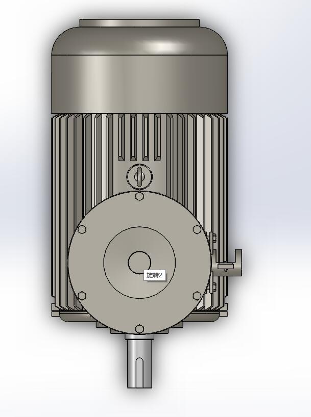 YB3-200L2-6防爆电动机模型
