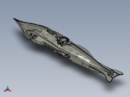 海洋生物鱼类Captain_Nemo A3NCAD正等轴测缩略图
