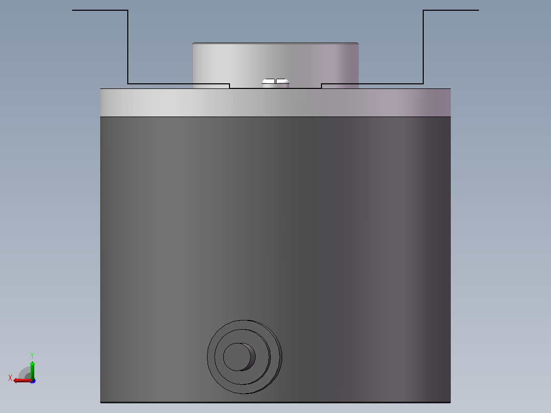 G38A系列旋转编码器[G38A-12]后视图