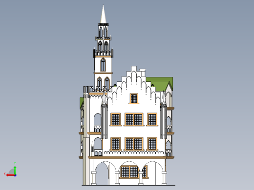 房子设计后视缩略图