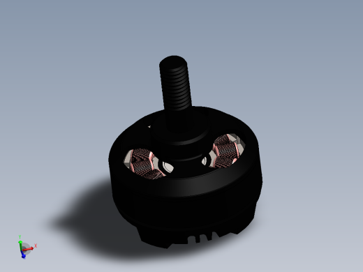 Cobra CM2204 2300kv电机三维建模