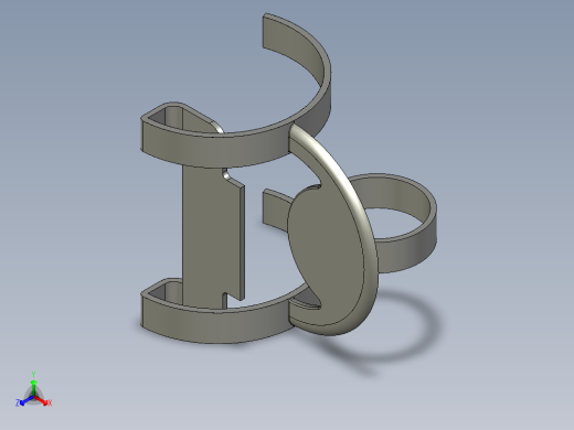 一体式桌椅设计