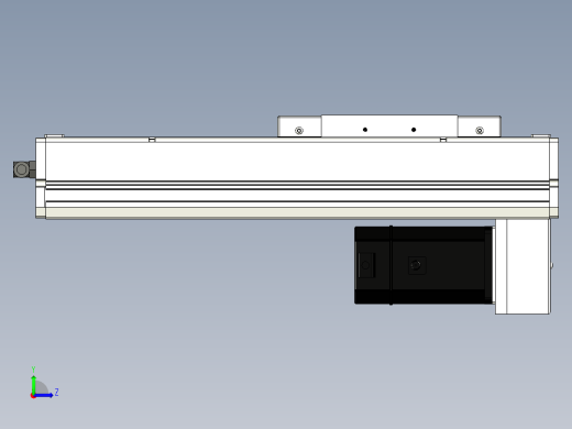 Toyo东佑达直线模组-ECH17-200-BM-750W左视缩略图