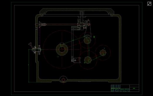 CA6140车床主轴箱设计图缩略图