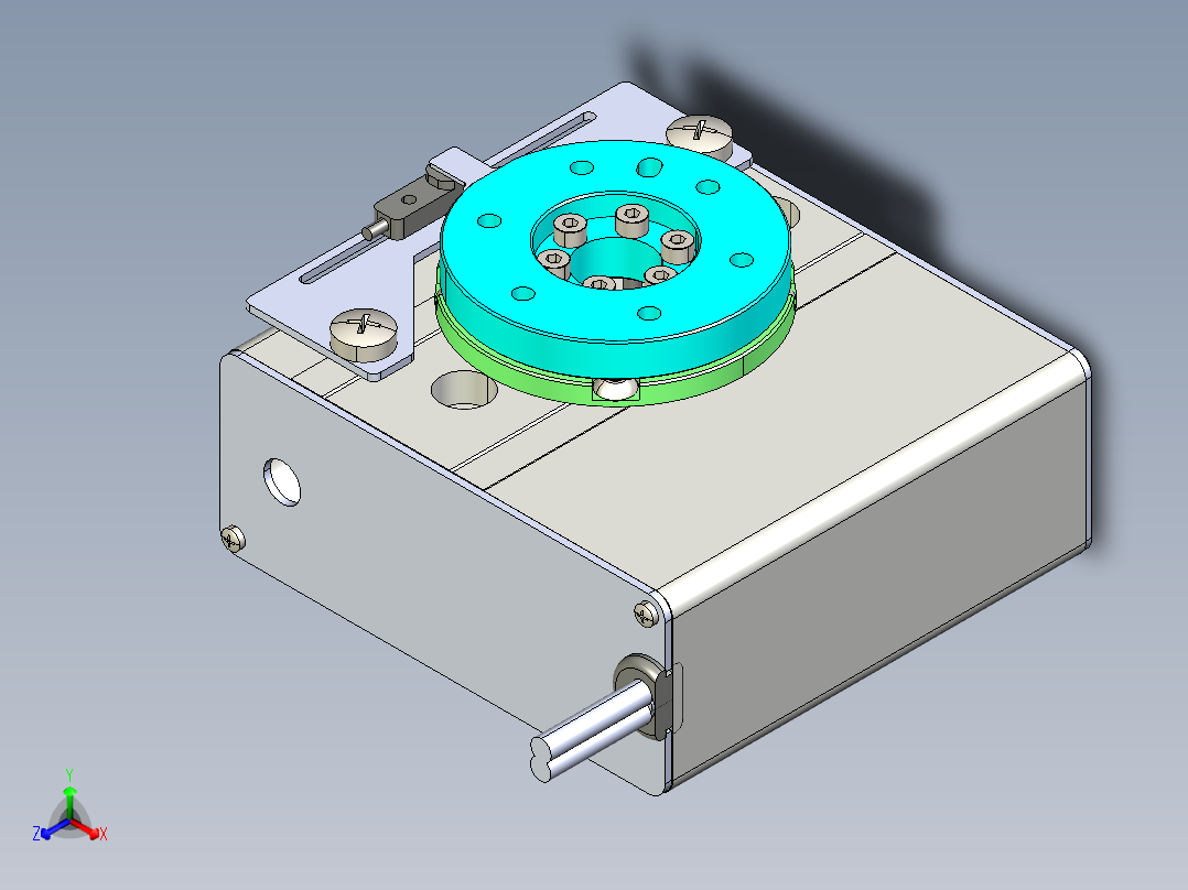 威洛博LNR电动转台LNR50-K-S-N