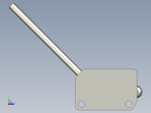 基恩士PZ2-51_kc图纸模型左视缩略图